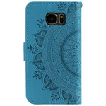 Samsung Galaxy S7 tapauksessa Mandala Sun Samsung Galaxy S7 tapauksessa Mandala Sun