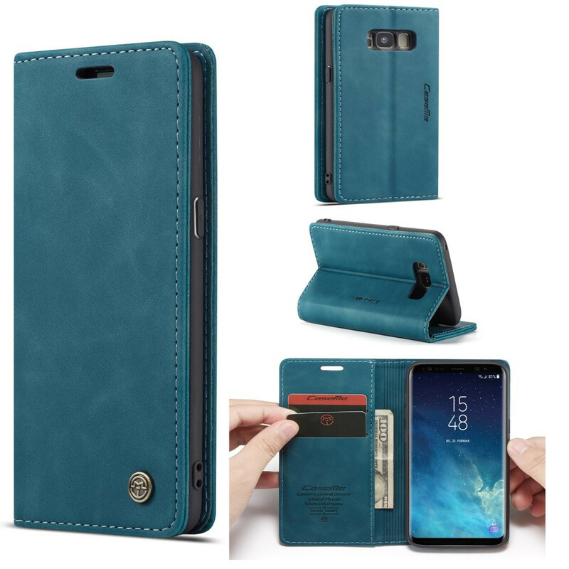 Flip Cover Samsung Galaxy S8 CASEME keinonahkainen kansi