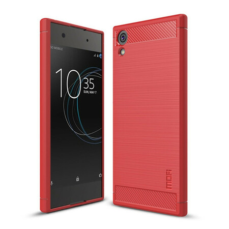 Sony Xperia XA1 harjattu hiilikuitu kotelo IMAK
