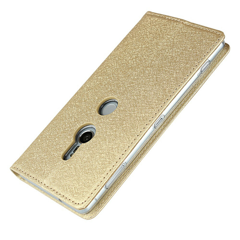 Flip Cover Sony Xperia XZ2 Style pehmeä nahka hihnalla varustettuna Flip Cover Sony Xperia XZ2 Style pehmeä nahka hihnalla varustettuna