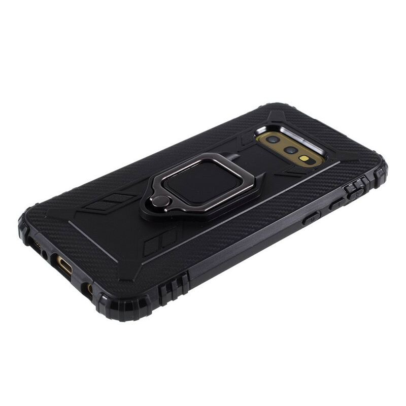 Samsung Galaxy S10e rengas ja hiilikuitu asia