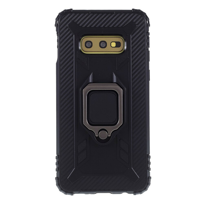 Samsung Galaxy S10e rengas ja hiilikuitu asia