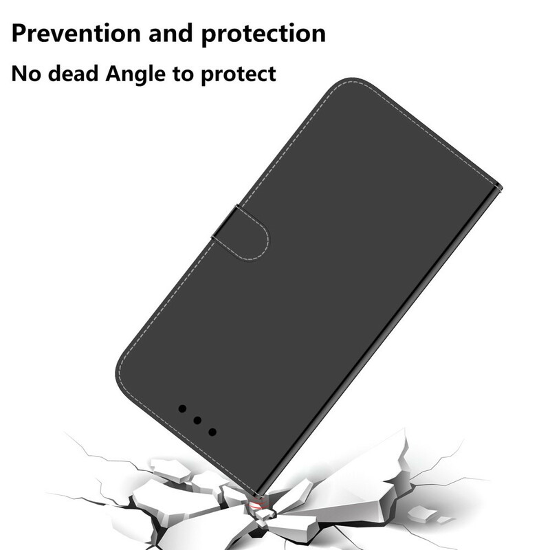 Samsung Galaxy A71 Mock nahka tapauksessa MIroir Cover