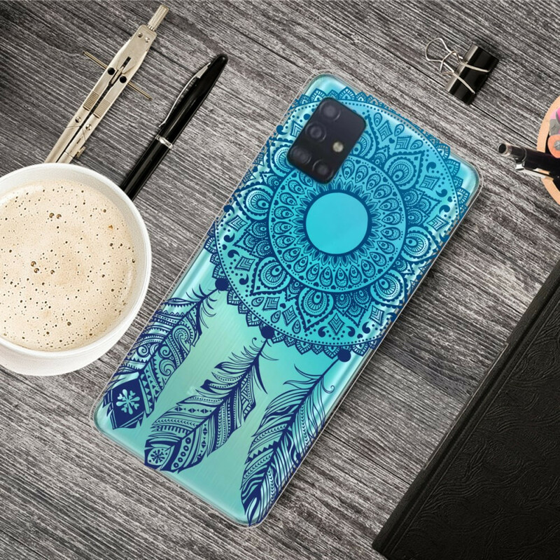 Samsung Galaxy A71 Mandala Floral Case ainutlaatuinen