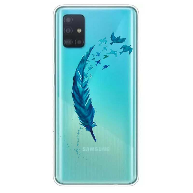 Samsung Galaxy A71 Kaunis Feather Case