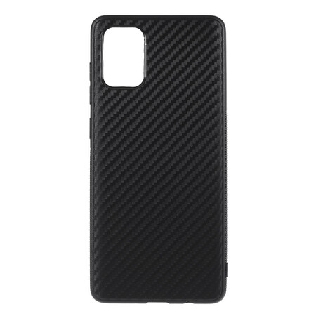 Samsung Galaxy A71 Hiilikuitu tekstuuri Case