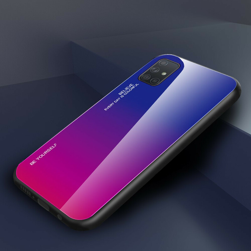 Samsung Galaxy A71 karkaistua lasia Case Ole oma itsesi