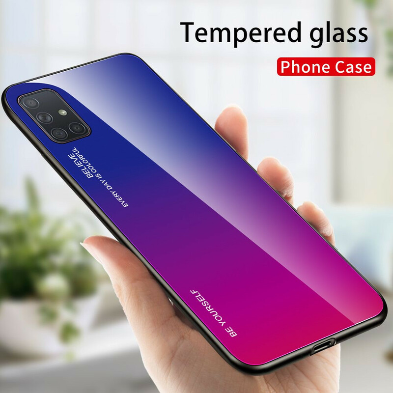 Samsung Galaxy A71 karkaistua lasia Case Ole oma itsesi