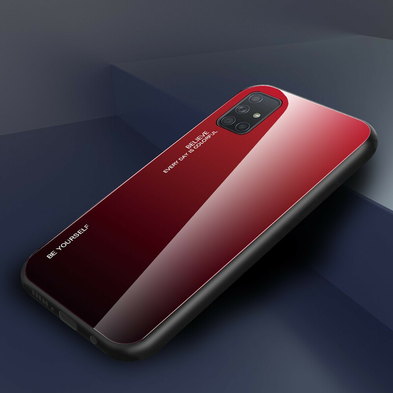 Samsung Galaxy A71 karkaistua lasia Case Ole oma itsesi