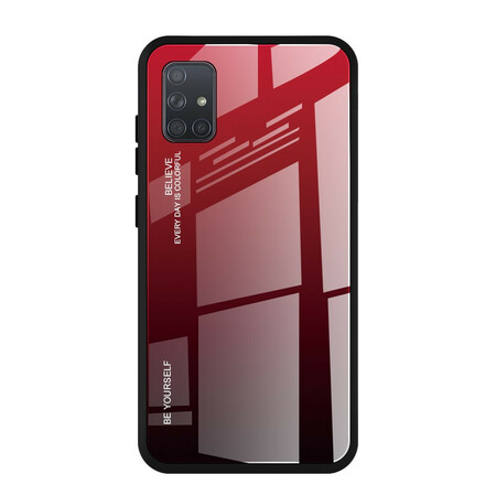 Samsung Galaxy A71 karkaistua lasia Case Ole oma itsesi