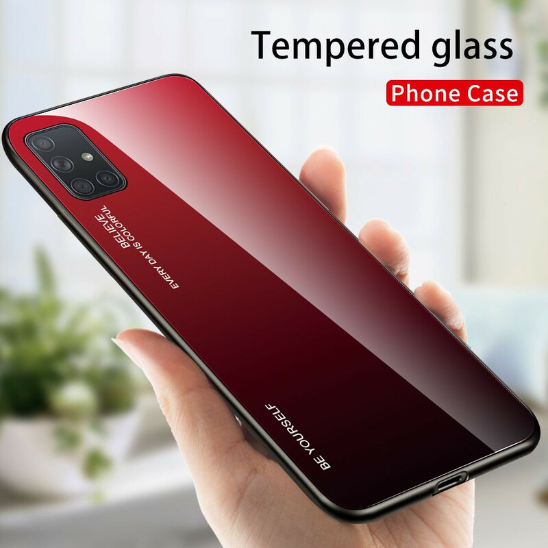 Samsung Galaxy A71 karkaistua lasia Case Ole oma itsesi