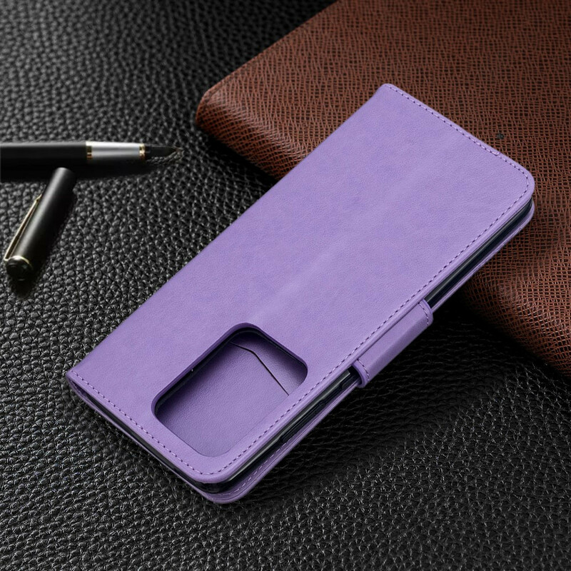 Samsung Galaxy S20 Ultra Case Perhoset lennossa hihnalla