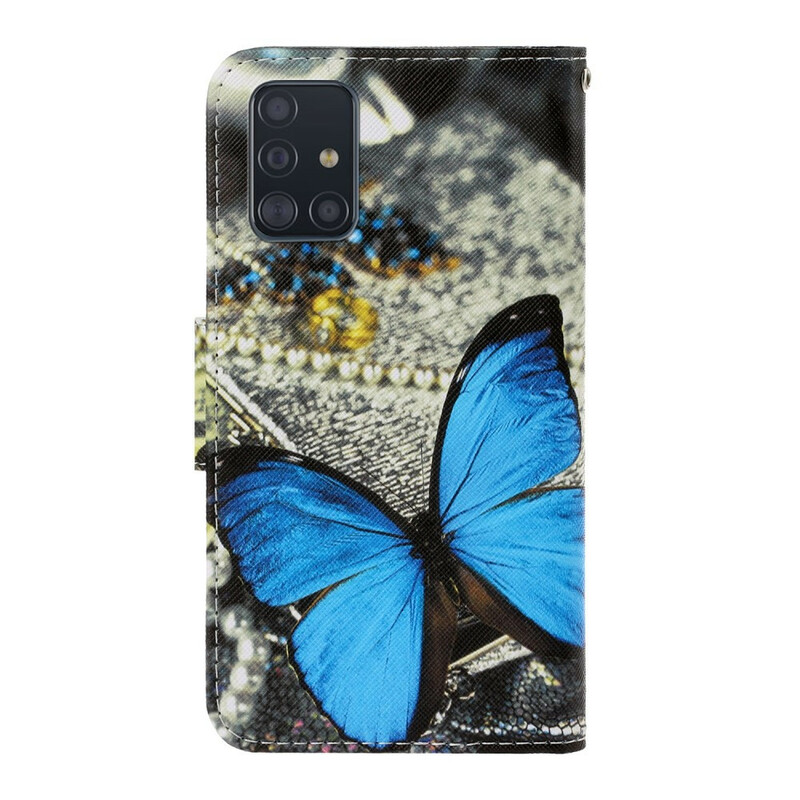 Samsung Galaxy A71 Asia variaatiot Butterfly hihna