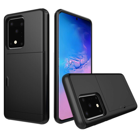 Samsung Galaxy S20 Ultra jäykkä Flashy korttikotelo