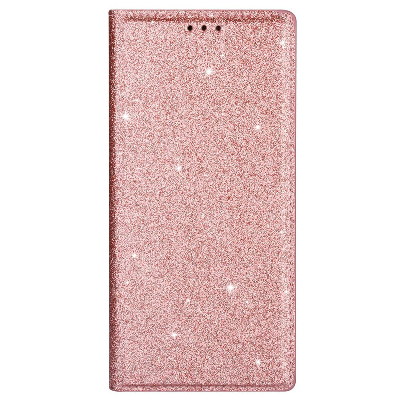 Flip Cover Samsung Galaxy S20 tyyli Glitter