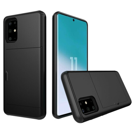Samsung Galaxy S20 Kova kotelo Flashy kortti tapauksessa