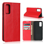 Flip Cover Samsung Galaxy S20 Aitoa nahkaa