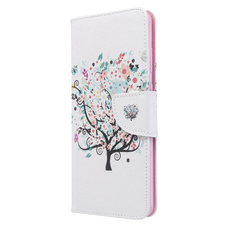 Samsung Galaxy S20 Plus Kukkainen puu kotelo
