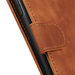 Samsung Galaxy S20 Ultra Case Vintage Leather Effect KHAZNEH