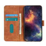 Samsung Galaxy S20 Ultra Case Vintage Leather Effect KHAZNEH