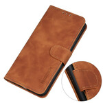 Samsung Galaxy S20 Ultra Case Vintage Leather Effect KHAZNEH