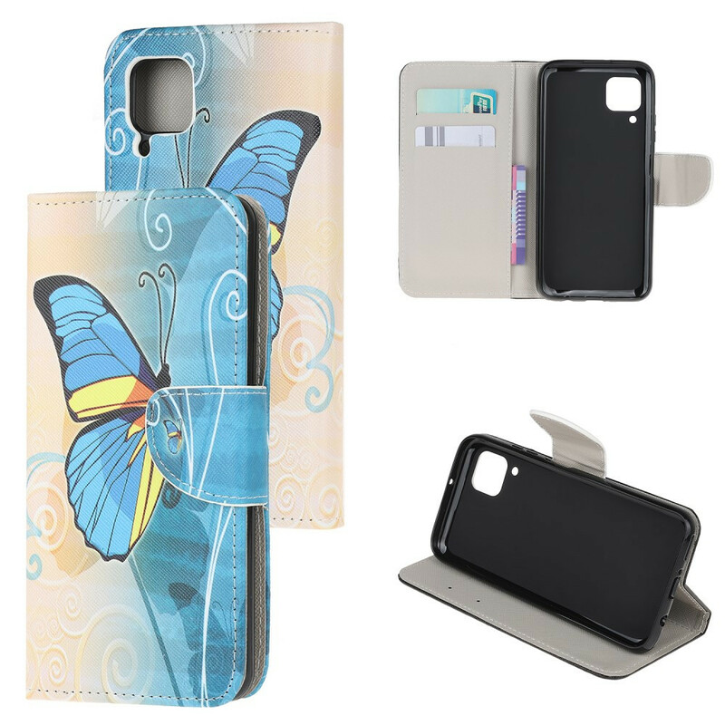 Kotelo Huawei P40 Lite Butterfly Royal