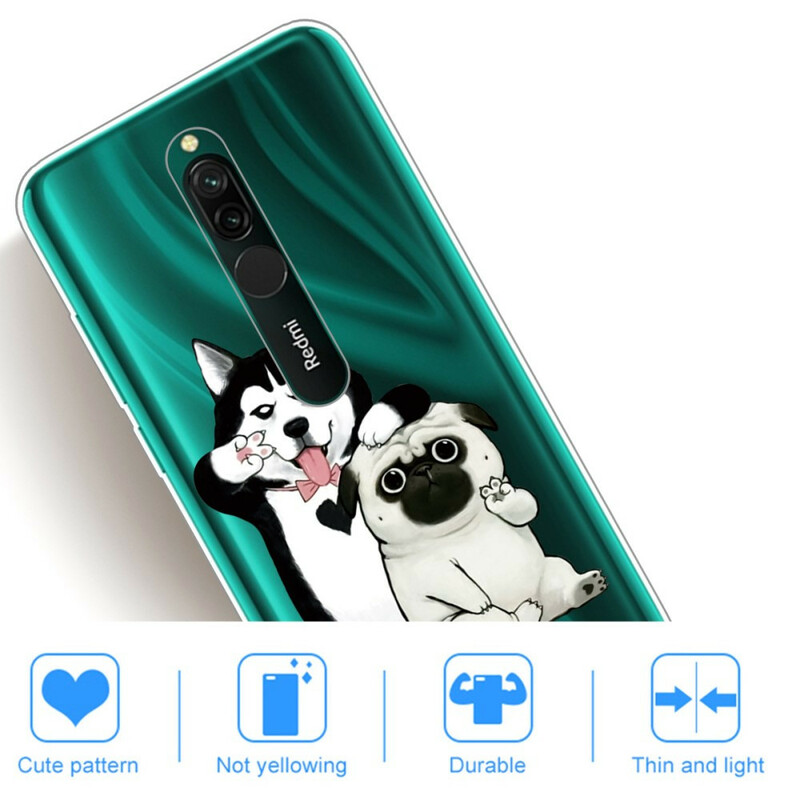Xiaomi Redmi 8 hauska koirat Case