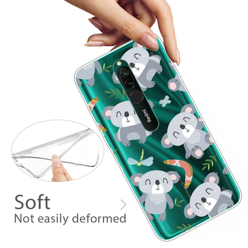 Xiaomi Redmi 8 söpö Koalas Case