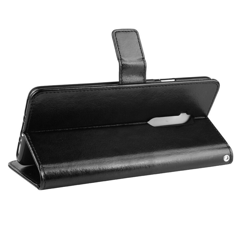 OnePlus 7T Pro Faux Nahka Flashy Kotelo