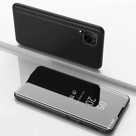 Näytä kansi Huawei P40 Lite peili ja keinonahkainen nahka