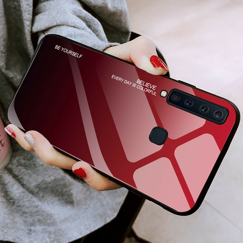 Samsung Galaxy A9 karkaistua lasia Case Ole oma itsesi