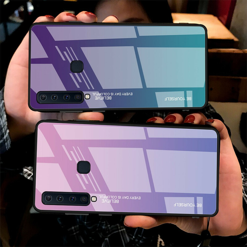 Samsung Galaxy A9 karkaistua lasia Case Ole oma itsesi