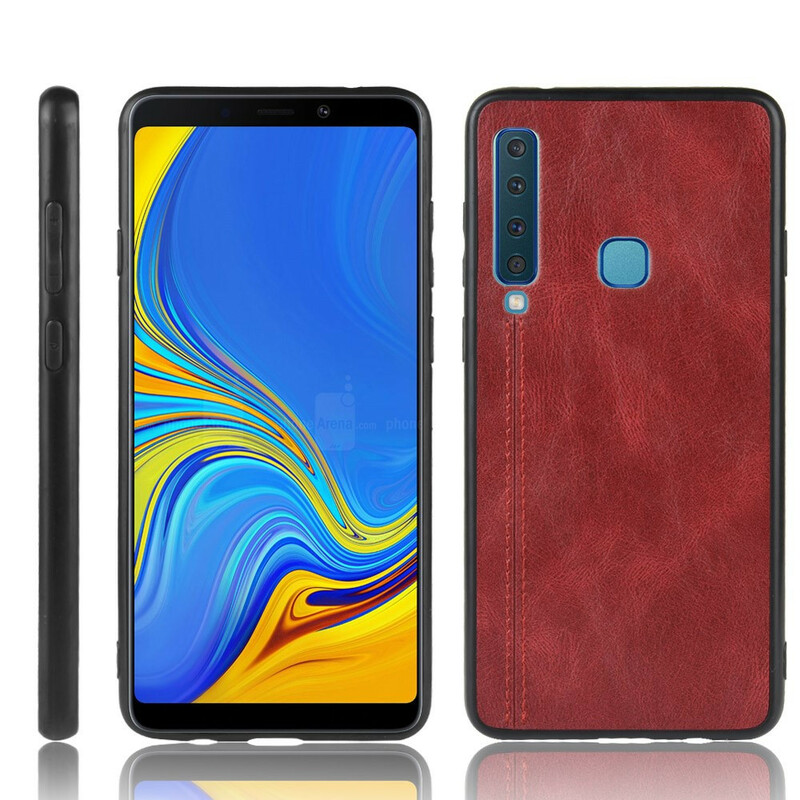 Samsung Galaxy A9 Nahkavaikutteinen saumakuori