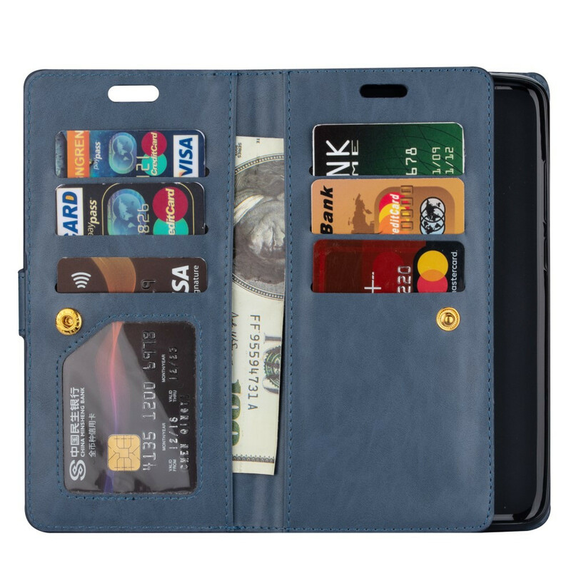 Xiaomi Redmi Note 8 Pro Case Lompakko hihnalla