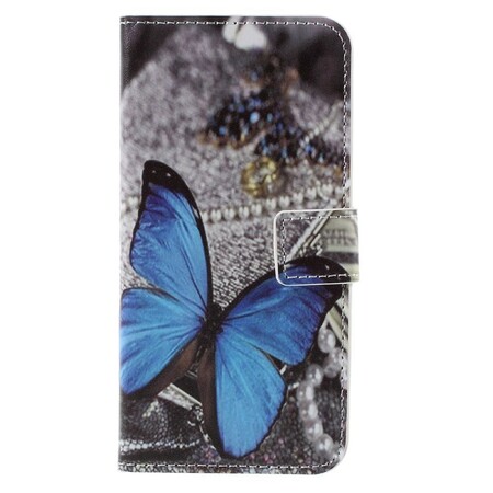 Samsung Galaxy S7 Butterfly Case Sininen