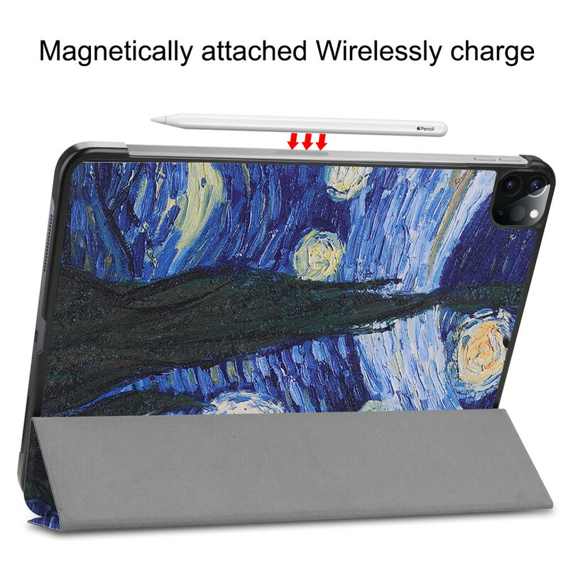 Smart Case iPad Pro 11" (2020) Tähtikuvioinen yö (Starry Night)