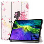Smart Case iPad 11" (2020) keinonahkainen kukkakeiju (Fairy)