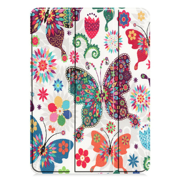 Smart Case iPad Pro 11" (2020) perhoset ja kukat Retro