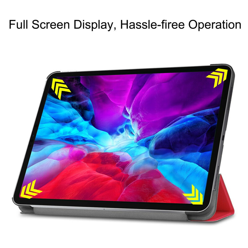 Smart Case iPad Pro 12.9" (2020) Tri Fold Charger Pencil Case -laturikynäkotelo