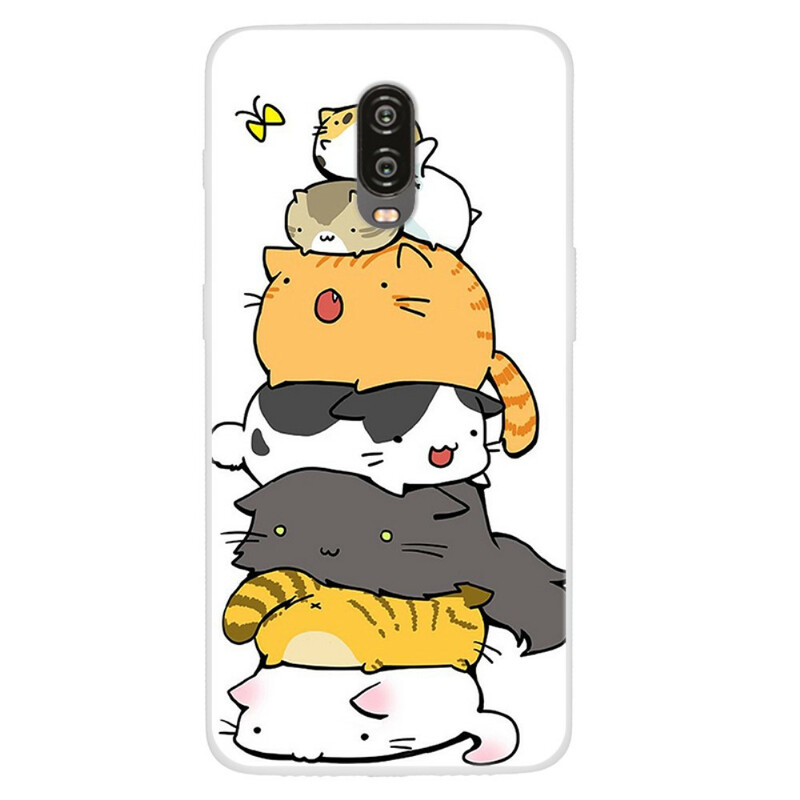 OnePlus 6T Asia kasa kissoja sarjakuva
