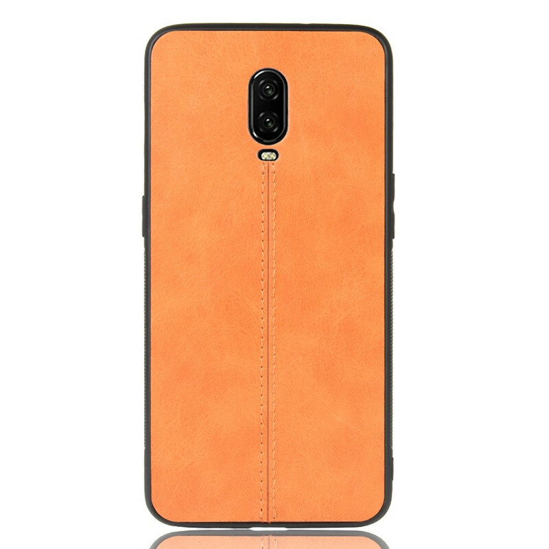 OnePlus 6T Nahka Style Case ompelemalla