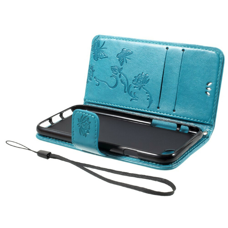 iPhone SE 2 / 8 / 7 Kukka hihna tapauksessa