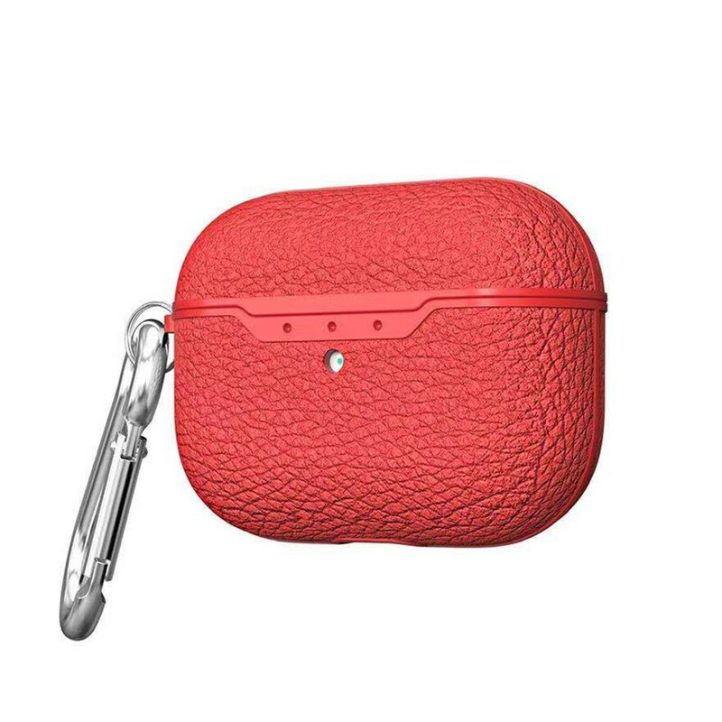 AirPods Pro Litchi Nahka Effect Case karabiinilla
