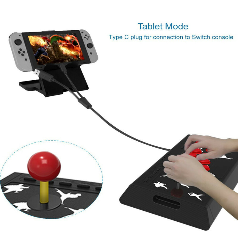 Arcade-tyylinen Joystick-konsoli Nintendo Switchille