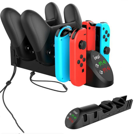 IPEGA 6-in-1-latausasemateline Nintendo Switchille