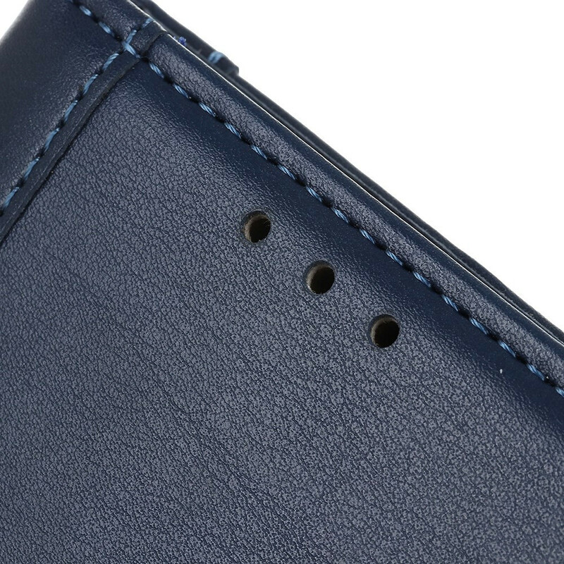 Xiaomi Redmi Note 9S Split Leather Case -nahkakotelo