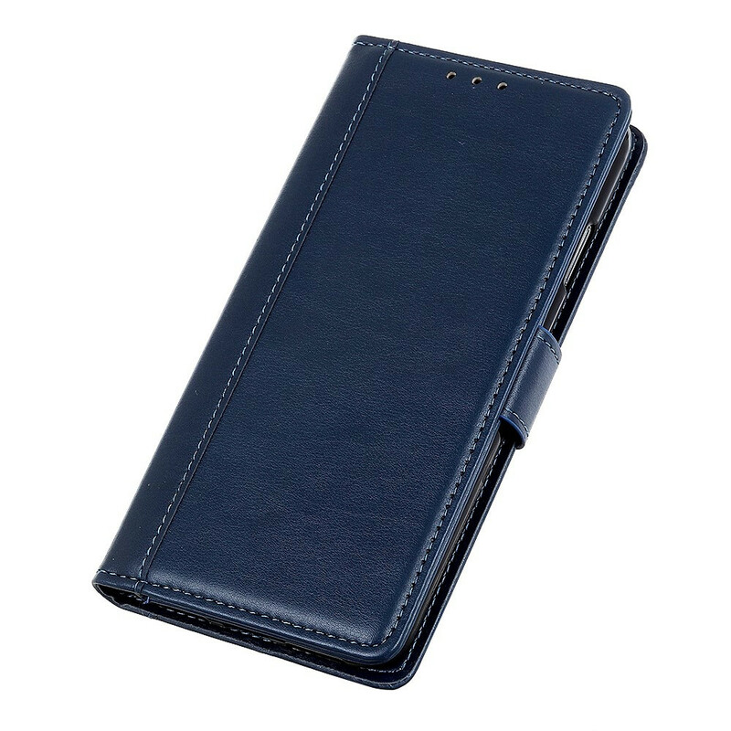 Xiaomi Redmi Note 9S Split Leather Case -nahkakotelo