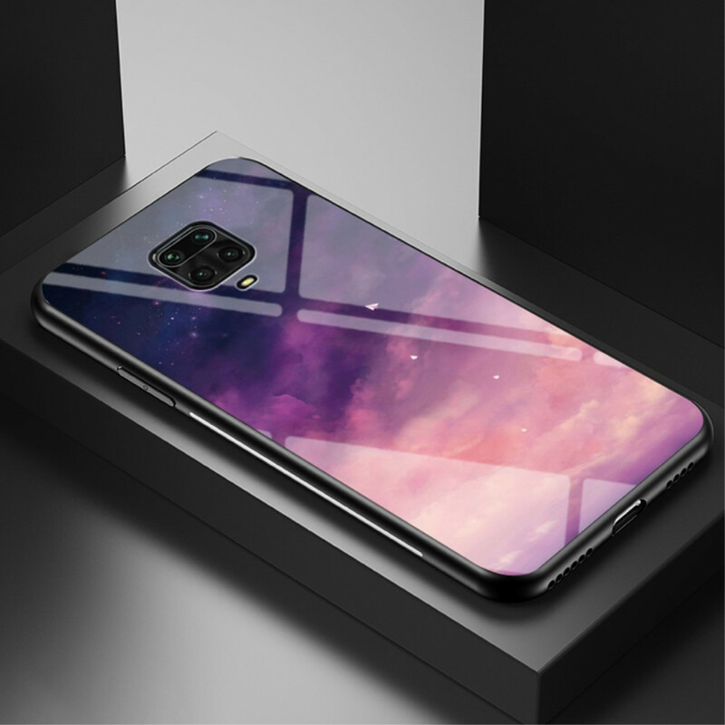 Xiaomi Redmi Note 9S karkaistua lasia tapauksessa Starry Sky