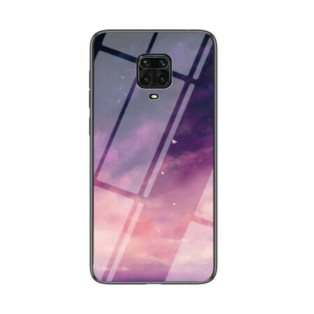 Xiaomi Redmi Note 9S karkaistua lasia tapauksessa Starry Sky