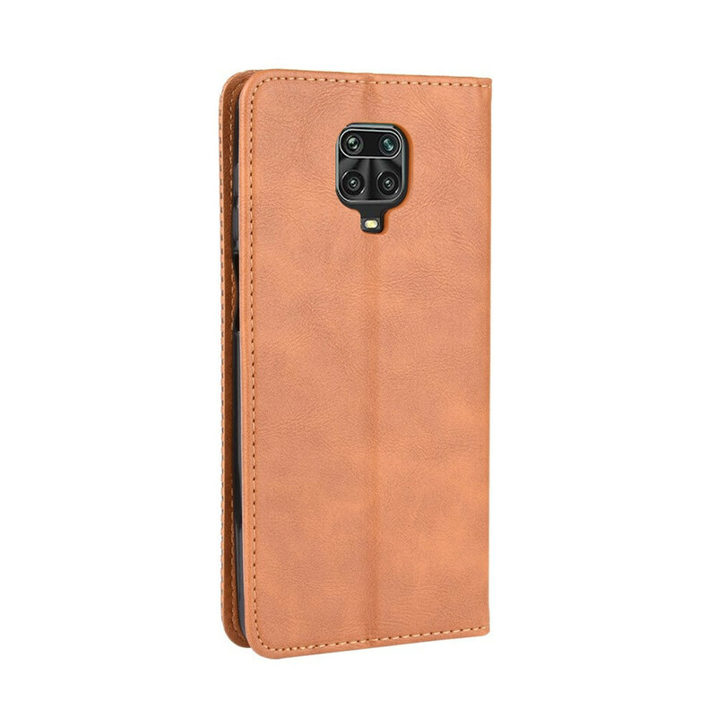 Flip Cover Xiaomi Redmi Note 9S vintage nahka vaikutus tyylikäs Flip Cover Xiaomi Redmi Note 9S vintage nahka vaikutus tyylikäs